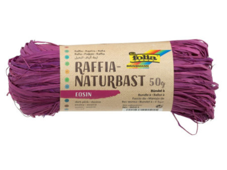 folia Raphia naturel, 50 g, éosine