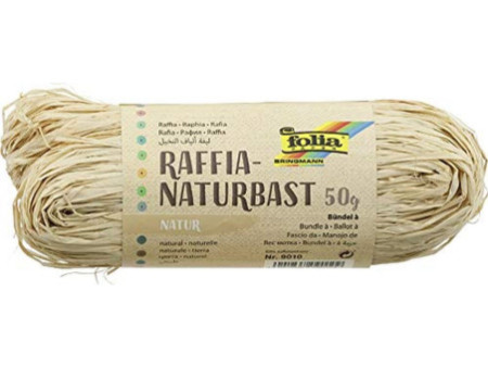 folia Raphia naturel, 50 g, éosine