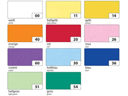 folia Papier transparent, (l)505 x (L)700 mm, jaune pâle