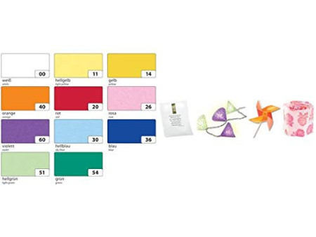 folia Papier transparent, (l)505 x (L)700 mm, vert clair