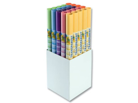 folia Papier transparent, (l)505 x (L)700 mm, 6 couleurs