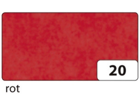 folia Papier transparent, (l)700 mm x (L)1 m, rouge