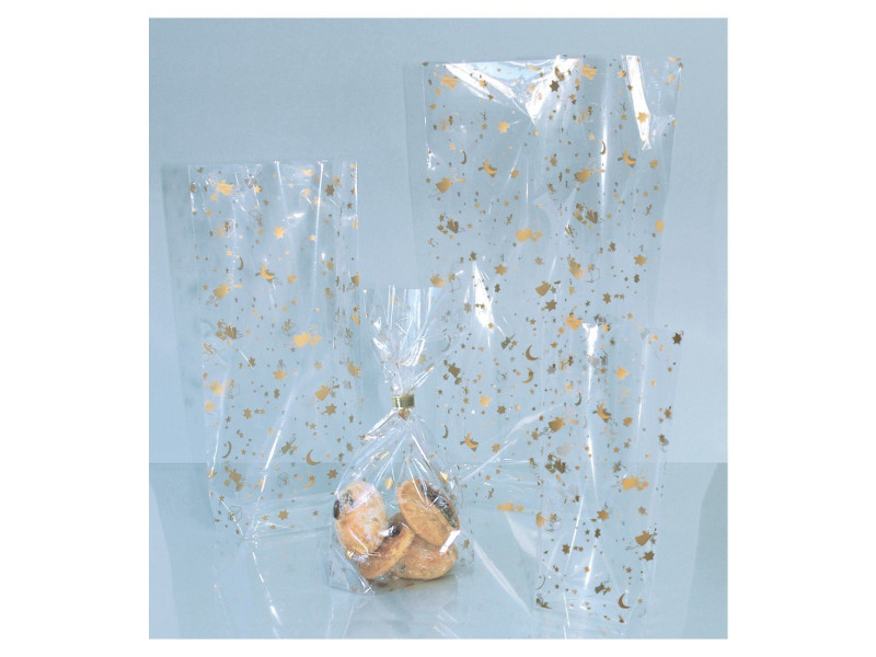folia Sachet à fond plat pour Noel,