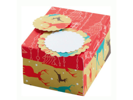 folia Bloc de papier avec motif 'Noël III', 240 x 340 mm