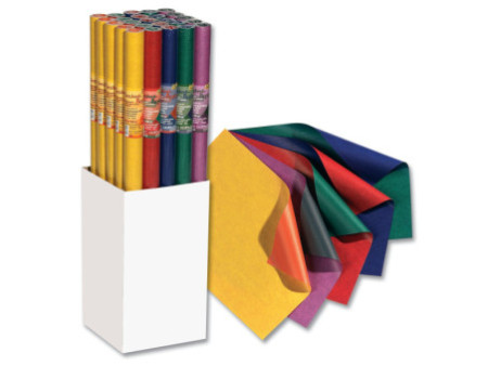 folia Papier cadeau de Noel 'Bicolor', bleu/argent