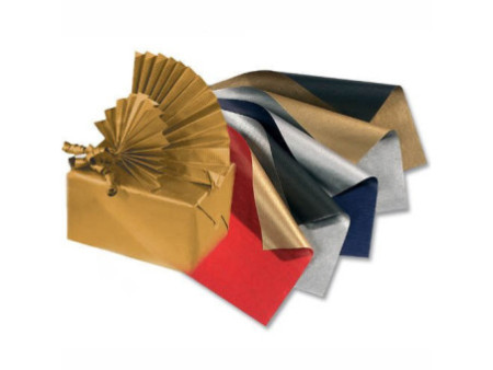 folia Papier cadeau de Noel 'Bicolor', argent/or