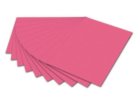 folia Carton de bricolage, (L)500 x (H)700 mm, vieux rose