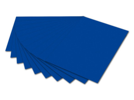 folia Carton de bricolage, (L)500 x (H)700 mm, ultramarine