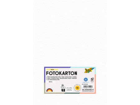 folia Carton de bricolage, A4, 300 g/m2, blanc