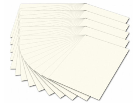 folia Carton de bricolage, A4, 300 g/m2, blanc perle