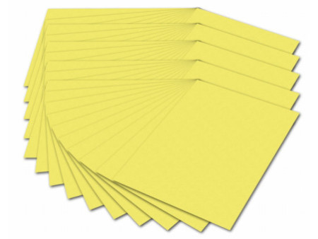 folia Carton de bricolage, A4, 300 g/m2, jaune citron