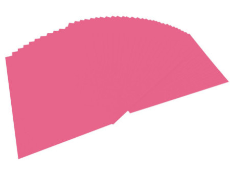 folia Carton de bricolage, A4, 300 g/m2, vieux rose
