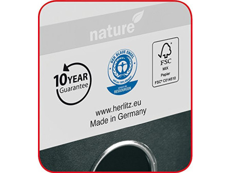 herlitz Classeur maX.file nature, largeur dos: 80 mm