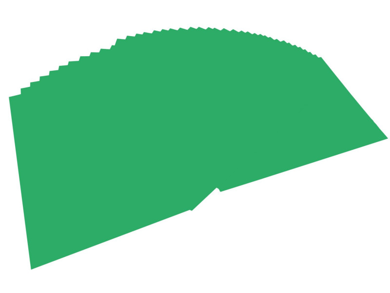 folia Carton de bricolage, A4, 300 g/m2, vert émeraude