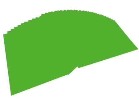 folia Carton de bricolage, A4, 300 g/m2, vert herbe