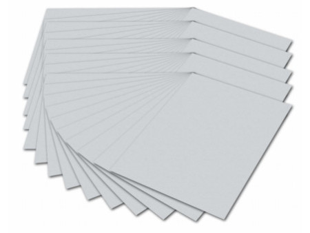 folia Carton de bricolage, A4, 300 g/m2, gris clair