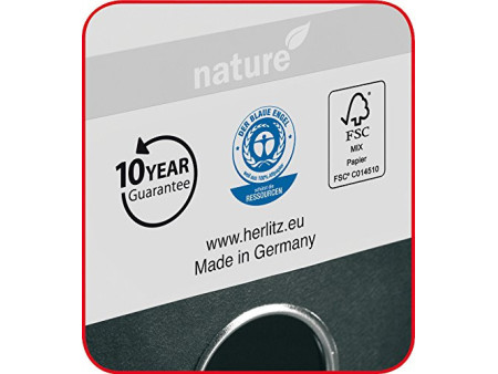 herlitz Classeur maX.file nature, largeur dos: 80 mm