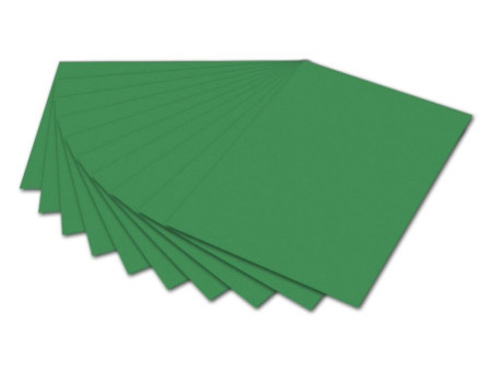 folia Carton de bricolage, (L)500 x (H)700 mm, vert mousse