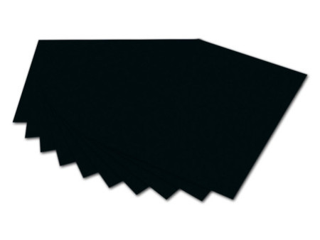 folia Carton de bricolage, (L)500 x (H)700 mm, noir