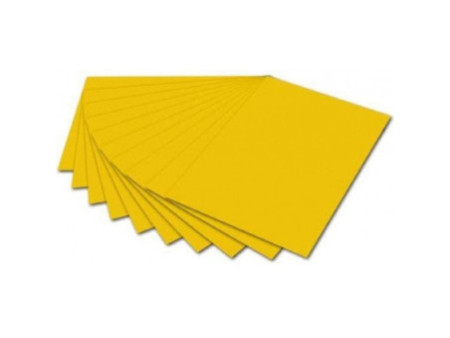 folia Papier de couleur, A4, 130 g/m2, or jaune