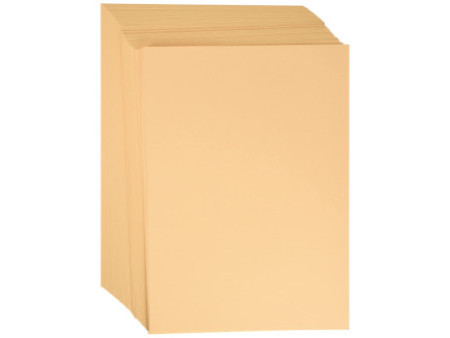 folia Papier de couleur, A4, 130 g/m2, abricot