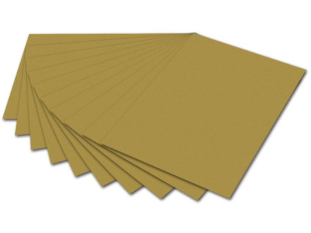 folia Papier de couleur, A4, 130 g/m2, or