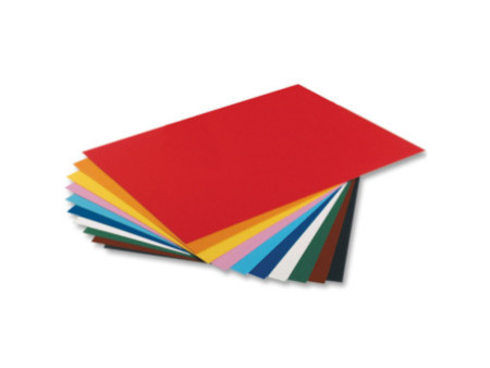 folia Papier de couleur, (L)500 x (H)700 mm, assorti