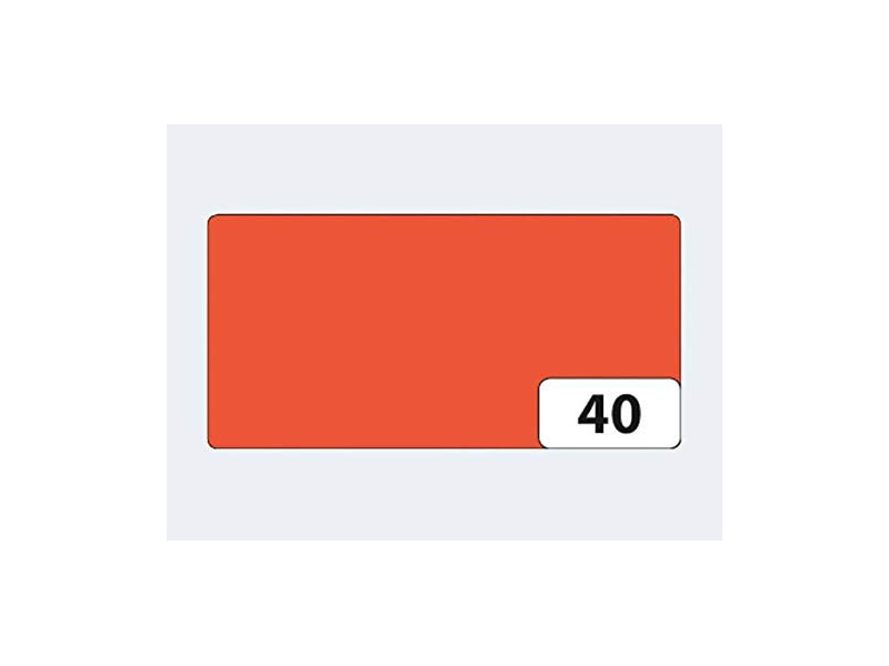 folia Papier de couleur, (L)500 x (H)700 mm, orange