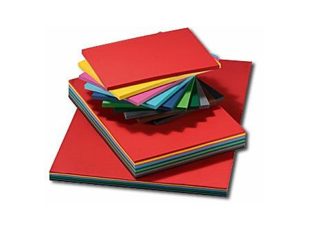 folia Papier de couleur, (L)500 x (H)700 mm, argent