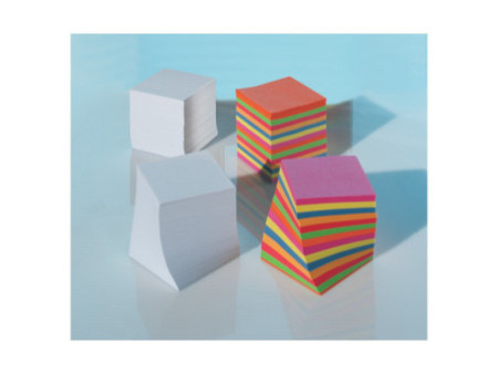 folia Bloc cube, 90 x 90 mm, 700 feuilles, blanc