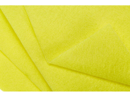 folia Feutrine de bricolage, (L)200 x (H)300 mm,jaune citron