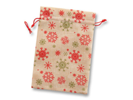 folia Sac aspect toile de jute, naturel