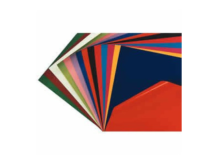 folia Papier brillant, (l)350 x (L)500 mm, assorti