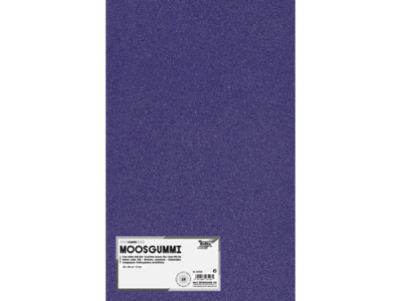 folia Caoutchouc mousse (L)200 x (H)290 mm, mauve