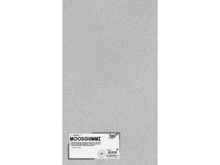 folia Caoutchouc mousse (L)200 x (H)290 mm, gris clair
