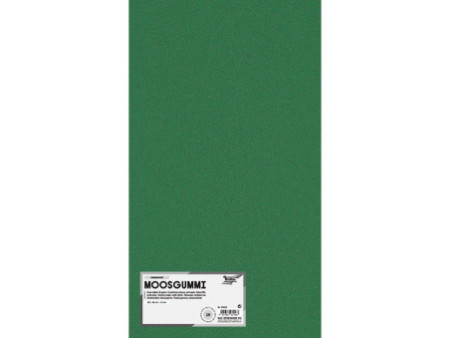 folia Caoutchouc mousse (L)200 x (H)290 mm, vert sapin