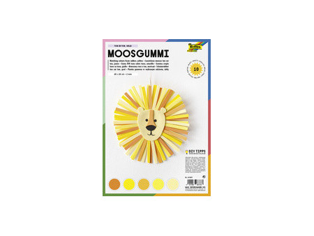 folia Mousse éponge, (L)200 x (H)290 mm, assortiment bleu