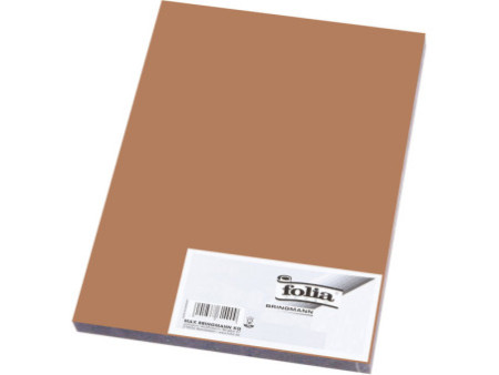 folia Caoutchouc mousse (L)290 x (H)400 mm, marron chevreuil