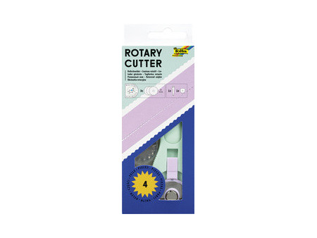 folia Cutter rotatif, 3 lames incluses, noir