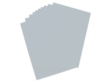 folia Carton pour affiches, (L)480 x (H)680 mm, argent