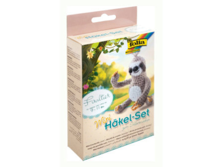 folia Mini kit de crochet 'paresseux'