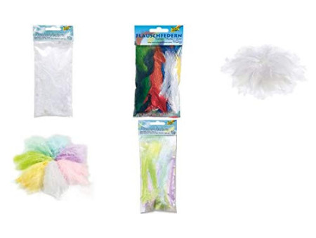 folia Plumes soyeuses, 100 g, blanc