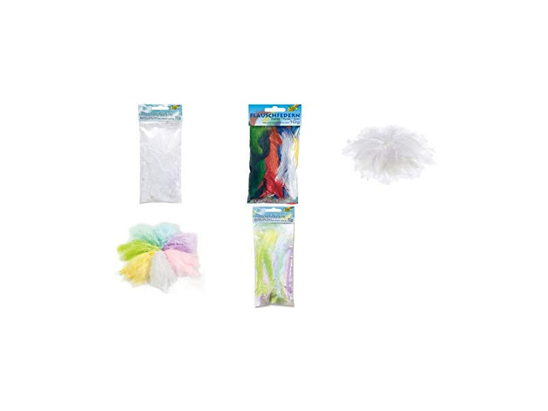 folia Plumes soyeuses, 100 g, blanc