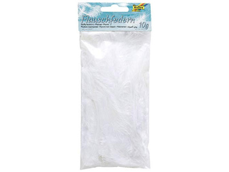 folia Plumes soyeuses, 100 g, blanc
