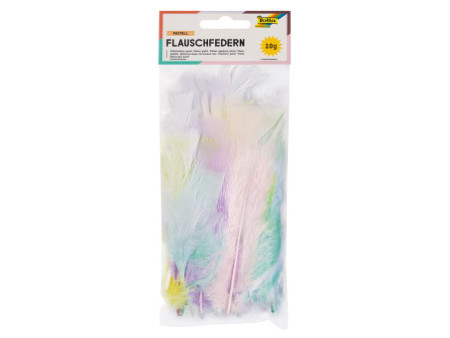 folia Plumes soyeuses, 10 g, couleurs pastel