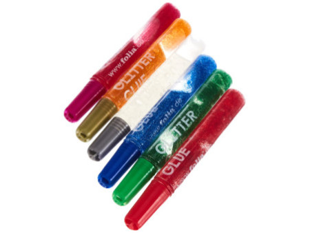folia Colle pailletée ' Glitterglue', 9,5 ml, couleurs