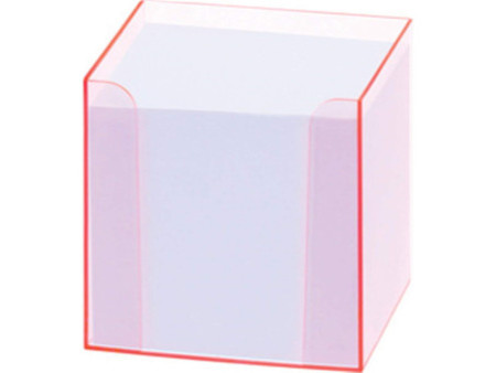 folia Bloc cube avec boîtier 'Luxbox' rose, équipé