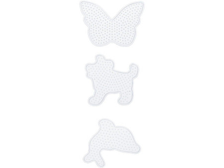 folia Plaques pour perles à repasser MONDE ANIMAL, assorti