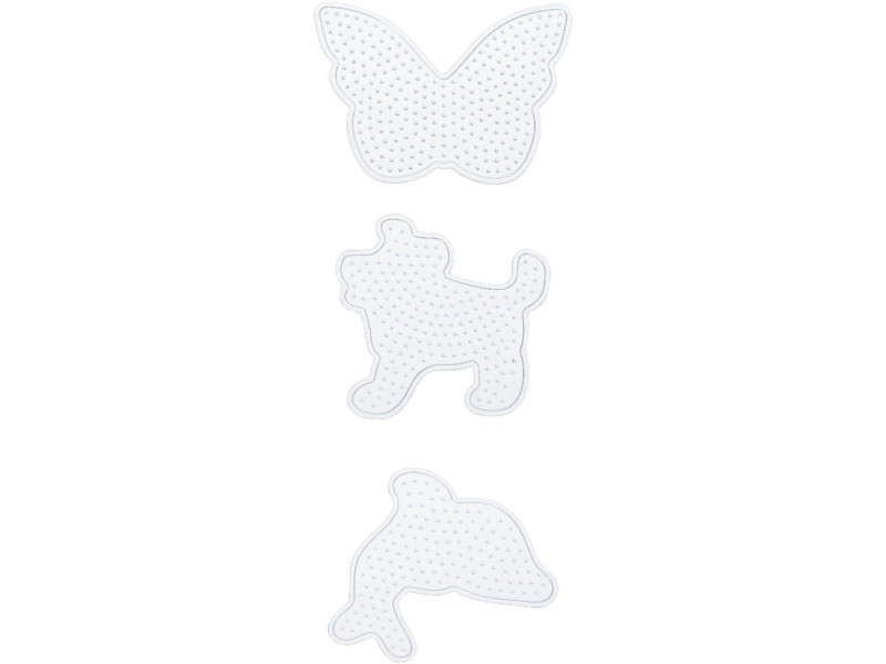 folia Plaques pour perles à repasser MONDE ANIMAL, assorti