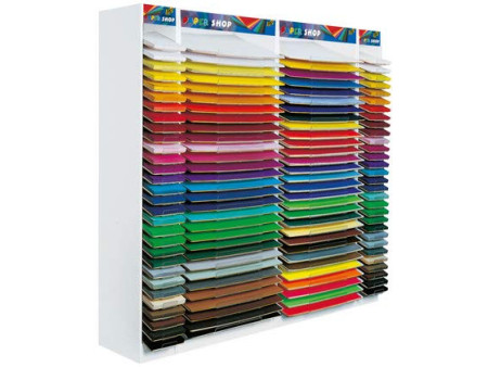folia Présentoir en bois PaperShop, papiers de 500 x 700 mm